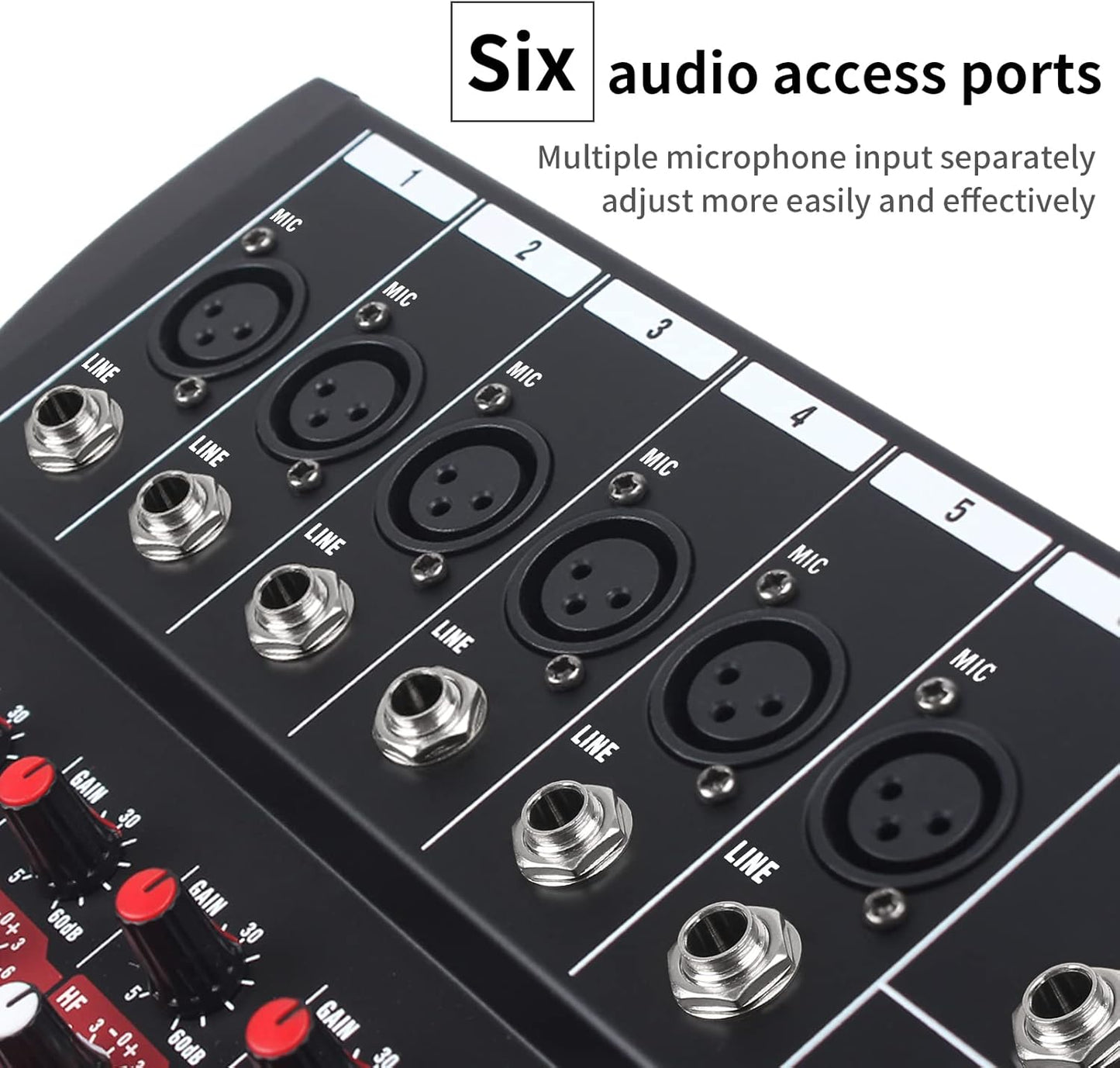 Ct6 6 channel mixer